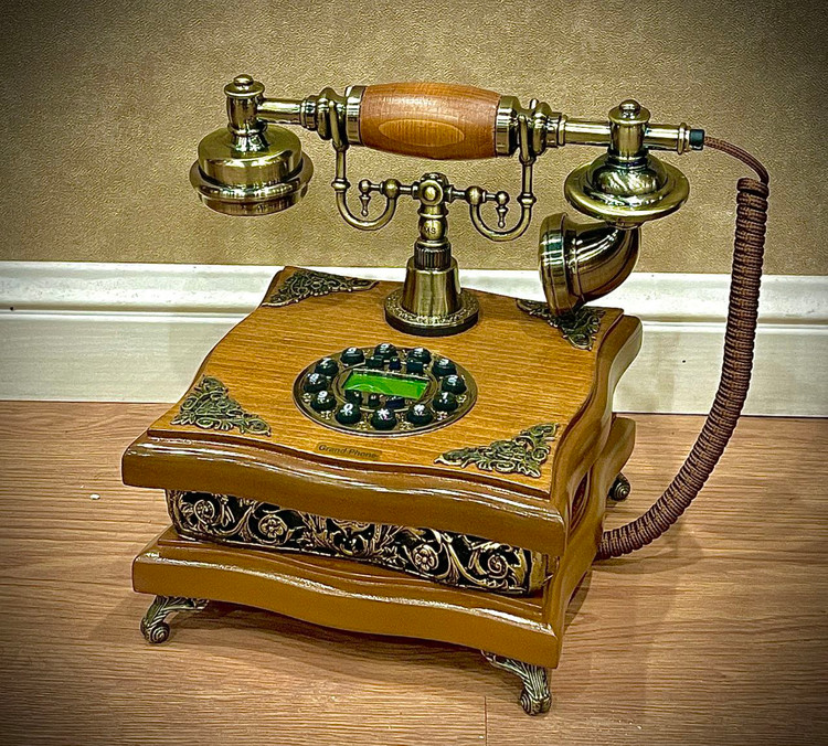 تلفن رومیزی سلطنتی و کلاسیک گرند فون _ 1020 _ grand phone_ تلفن رومیزی سلطنتی _ تلفن